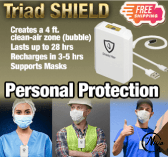 Shield aer deals personal air purifier